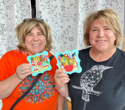 Mini Mosaic Floral Class  | Minneapolis, MN | Friday, Feb 20th, 2026 (8 spots left!)