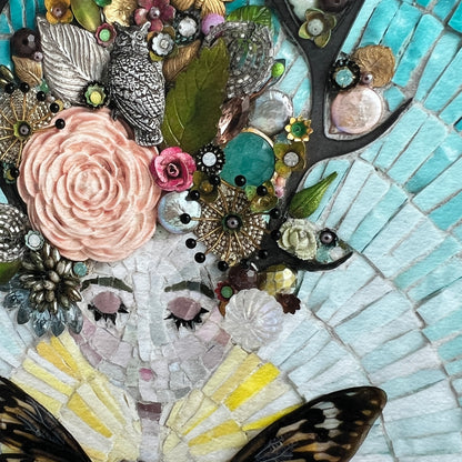 Giclée Print of Original Mosaic "Peacemaker" by Sharra Frank