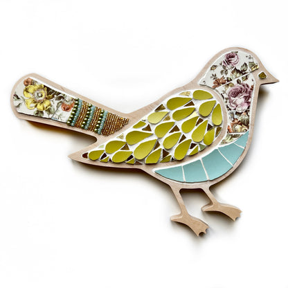 Songbird Bird Mosaic Frame