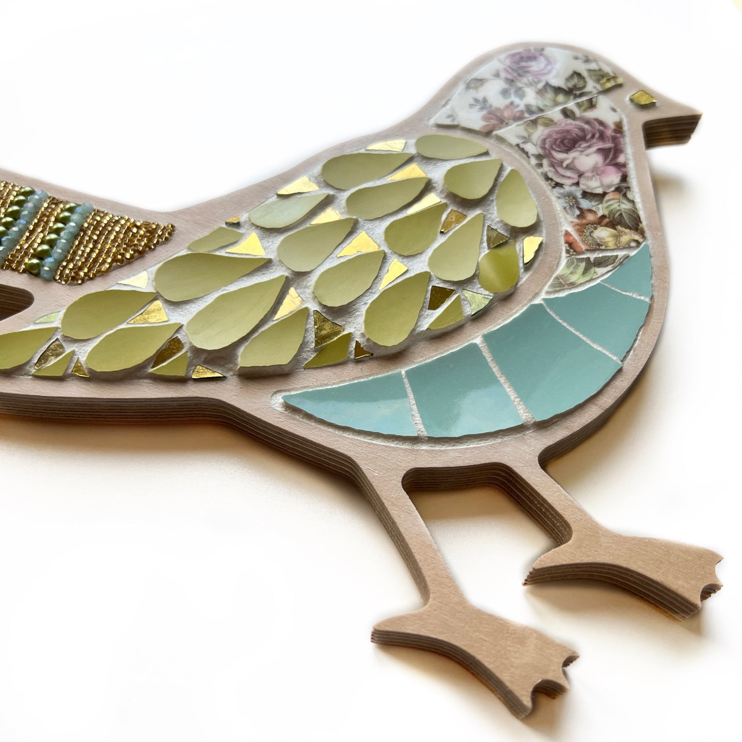 Mosaic Bird by Sharra Frank