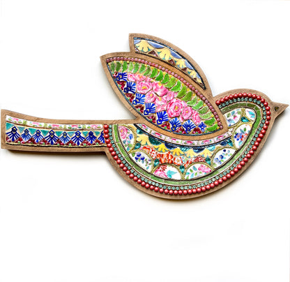 Mosaic Bird Frame