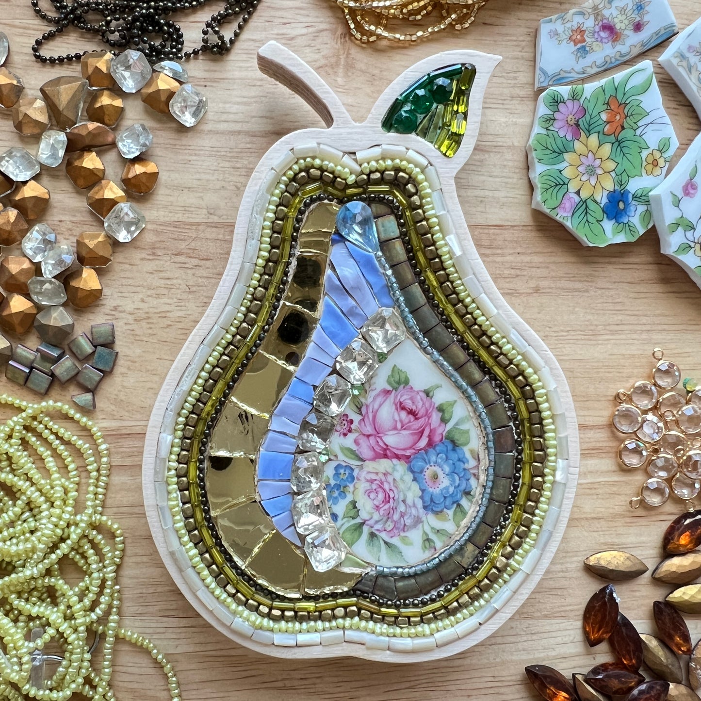 Limited Edition: Mini Mosaic Pear Kit + Class (Sold Out)