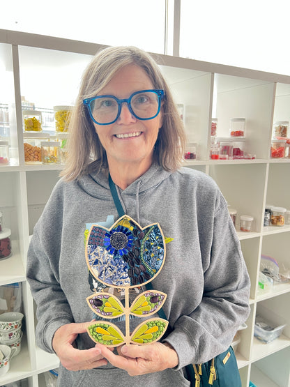 Sharra's Shapes, Introductory to Mosaics | Minneapolis Mosaic Class | Friday, September 25th, 2026 (7 spots left!)