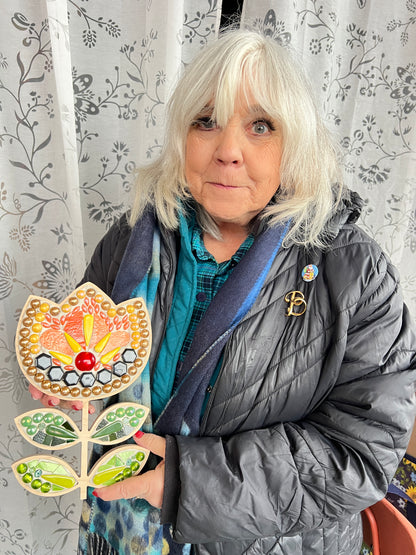 Sharra's Shapes, Introductory to Mosaics | Minneapolis Mosaic Class | Friday, September 25th, 2026 (7 spots left!)