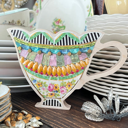 Teacup Mosaic Frame