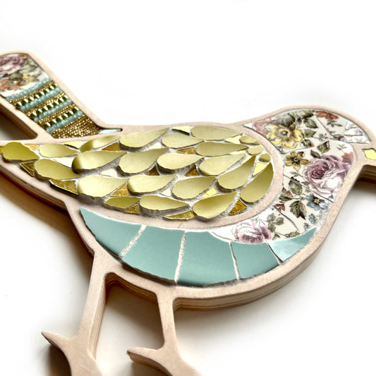 Mosaic Bird by Sharra Frank