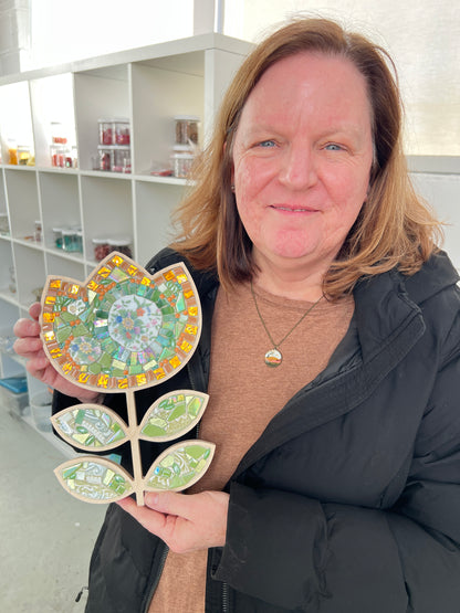 Sharra's Shapes, Introductory to Mosaics | Minneapolis Mosaic Class | Friday, September 25th, 2026 (7 spots left!)