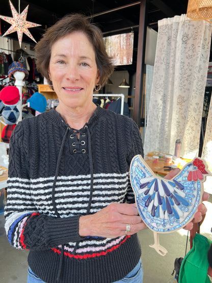 Chicken Mosaic Frame