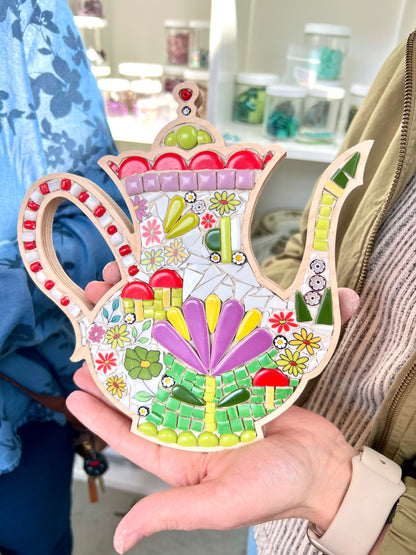 Sharra's Shapes, Introductory to Mosaics | Minneapolis Mosaic Class | Friday, September 25th, 2026 (7 spots left!)