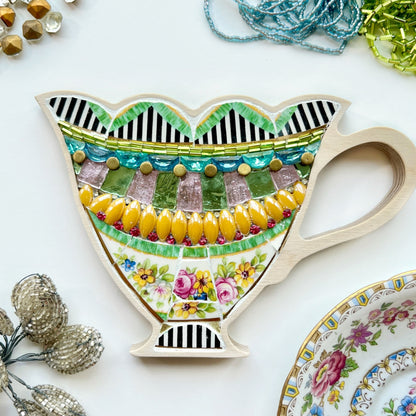 Teacup Mosaic Frame