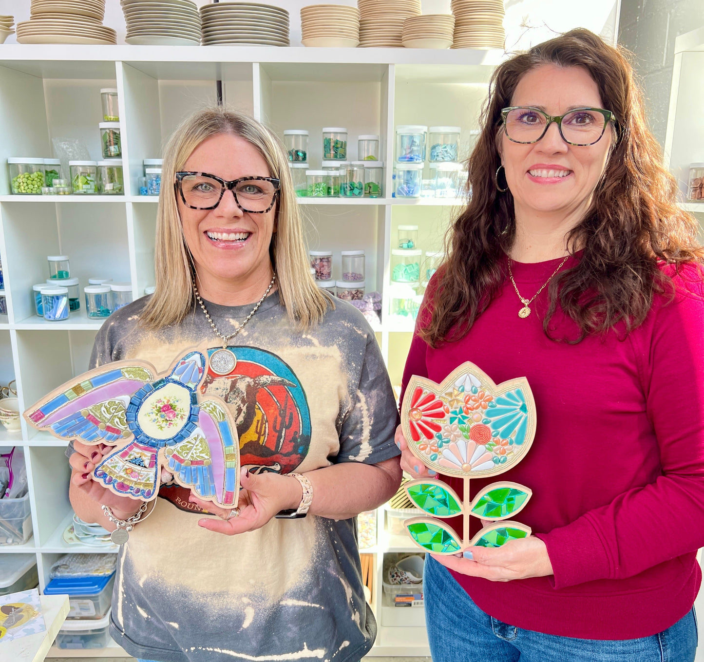 Sharra's Shapes | Bird Mosaic Frame