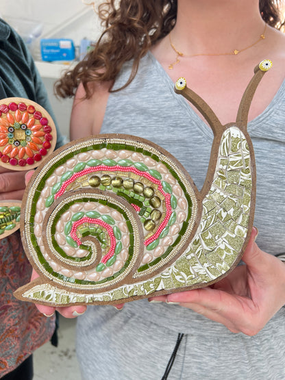 Snail Mosaic Frame