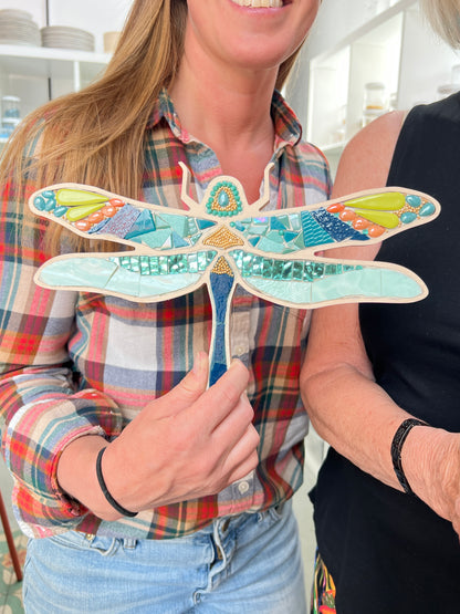Dragonfly Mosaic Frame