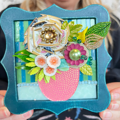 Mini Mosaic Floral Class  | Minneapolis, MN | Friday, Feb 20th, 2026 (8 spots left!)