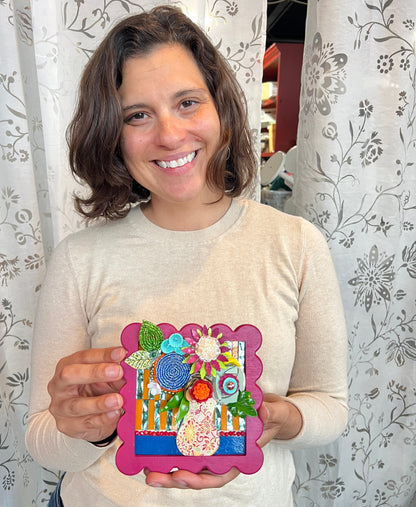 Mini Mosaic Floral Class  | Minneapolis, MN | Friday, Feb 20th, 2026 (8 spots left!)