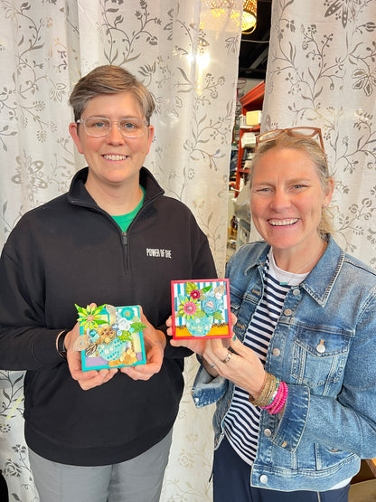 Mini Mosaic Floral Class  | Minneapolis, MN | Friday, Feb 20th, 2026 (8 spots left!)