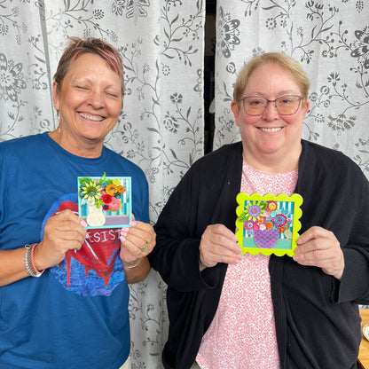 Mini Mosaic Floral Class  | Minneapolis, MN | Friday, Feb 20th, 2026 (8 spots left!)