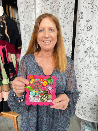 Mini Mosaic Floral Class  | Minneapolis, MN | Friday, Feb 20th, 2026 (8 spots left!)