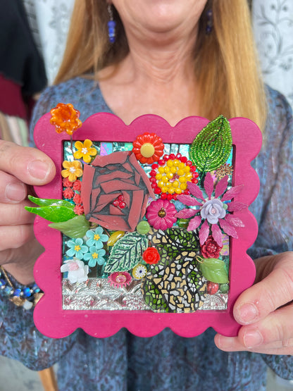 Mini Mosaic Floral Class  | Minneapolis, MN | Friday, Feb 20th, 2026 (8 spots left!)
