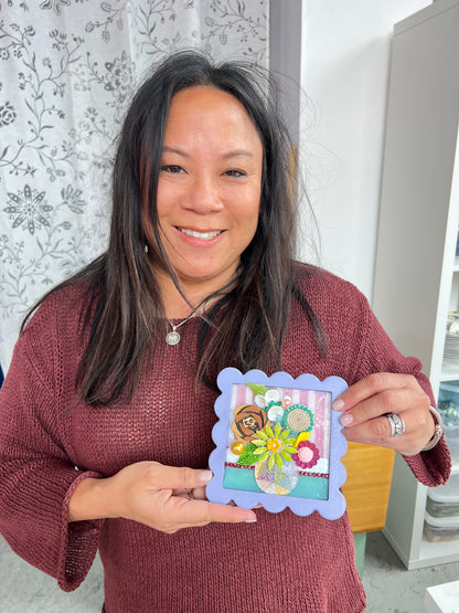 Mini Mosaic Floral Class  | Minneapolis, MN | Friday, Feb 20th, 2026 (8 spots left!)