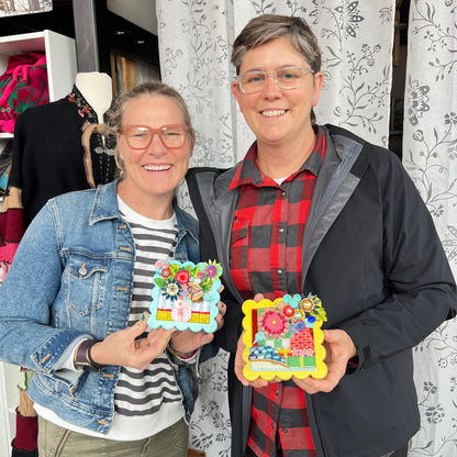 Mini Mosaic Floral Class  | Minneapolis, MN | Friday, Feb 20th, 2026 (8 spots left!)