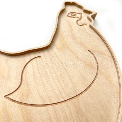 Chicken Mosaic Frame