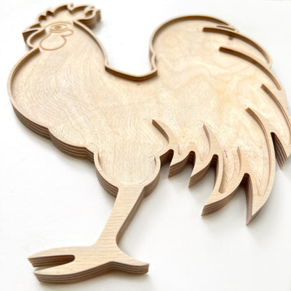 Rooster Mosaic Frame