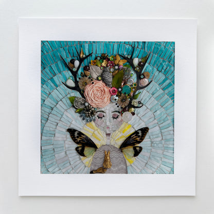 Giclée Print of Original Mosaic "Peacemaker" by Sharra Frank