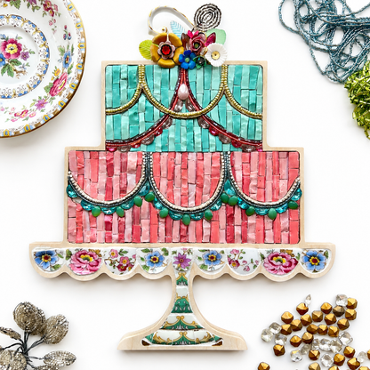 Flora Cake Mosaic by Sharra Frank