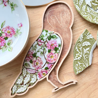 Sharra Frank Mosaic Owl Kit Detail