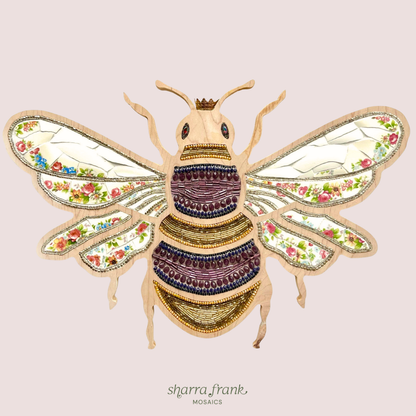Bee Mosaic Frame