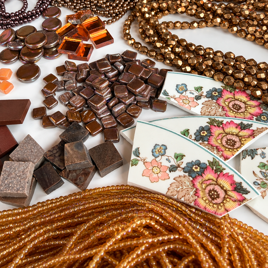 Brown Mosaic Tesserae Supply Bundle