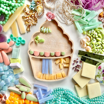 Cupcake Mosaic Frame