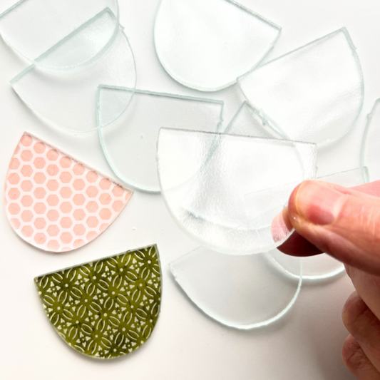 Glass Vase Cut Out, Bowl