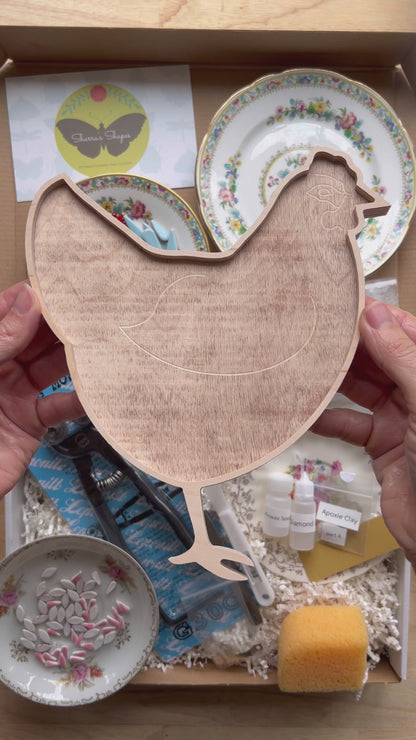 Mosaic Chicken Kit + Class