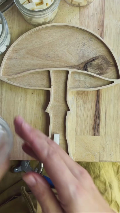 Mushroom Mosaic Frame