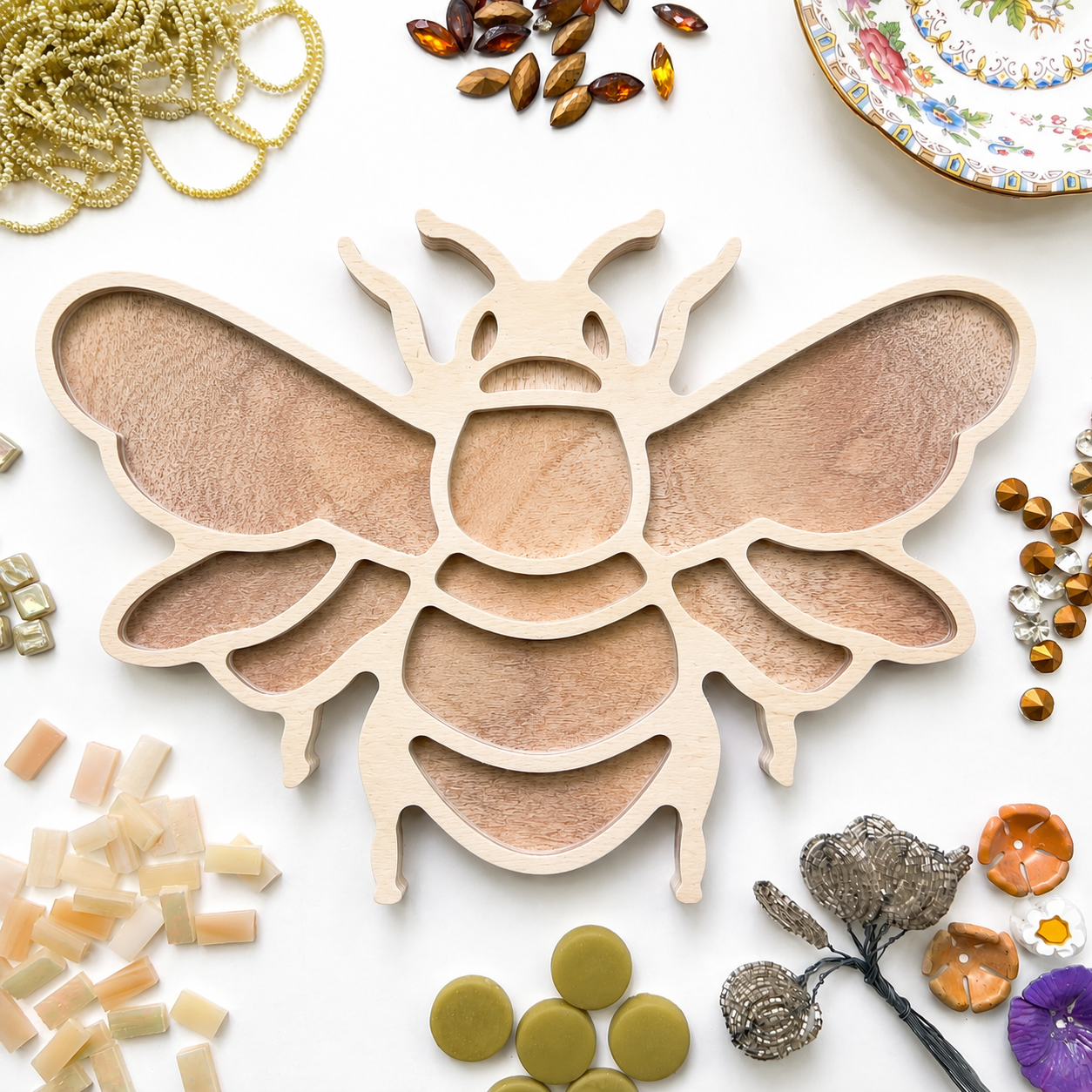 Bee Mosaic Frame