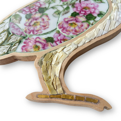 Sharra Frank Mosaic Owl Detail