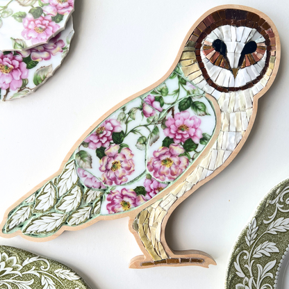 Mosaic Owl Kit by Sharra Frank