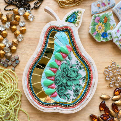 Mini Mosaic Pear Kit  + Class