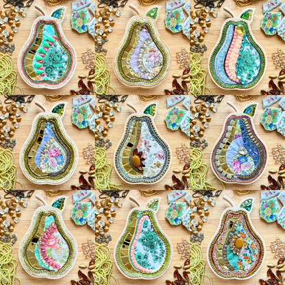 Mini Mosaic Pear Kit  + Class