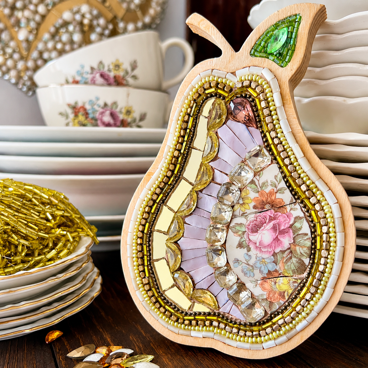 Mini Mosaic Pear Kit  + Class