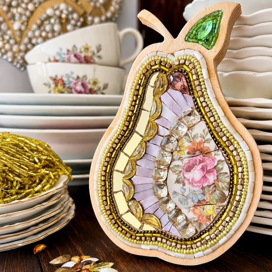 Mini Mosaic Pear Kit  + Class
