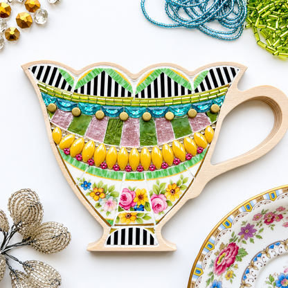 Teacup Mosaic Frame