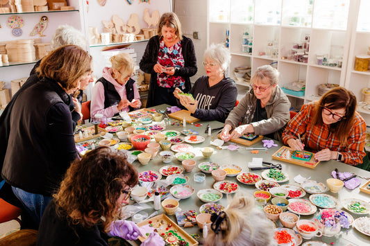 Mini Mosaic Floral Class  | Minneapolis, MN | Saturday, Jan 24th, 2026 (3 spots left!)