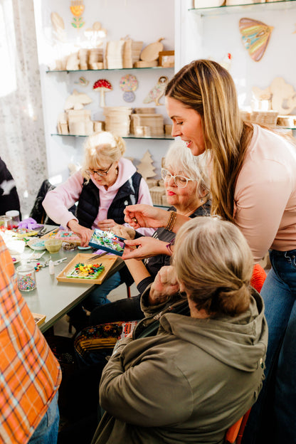 Mini Mosaic Floral Class  | Minneapolis, MN | Friday, October 23rd, 2026 (8 spots left!)