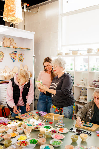 Mini Mosaic Floral Class  | Minneapolis, MN | Friday, October 23rd, 2026 (8 spots left!)