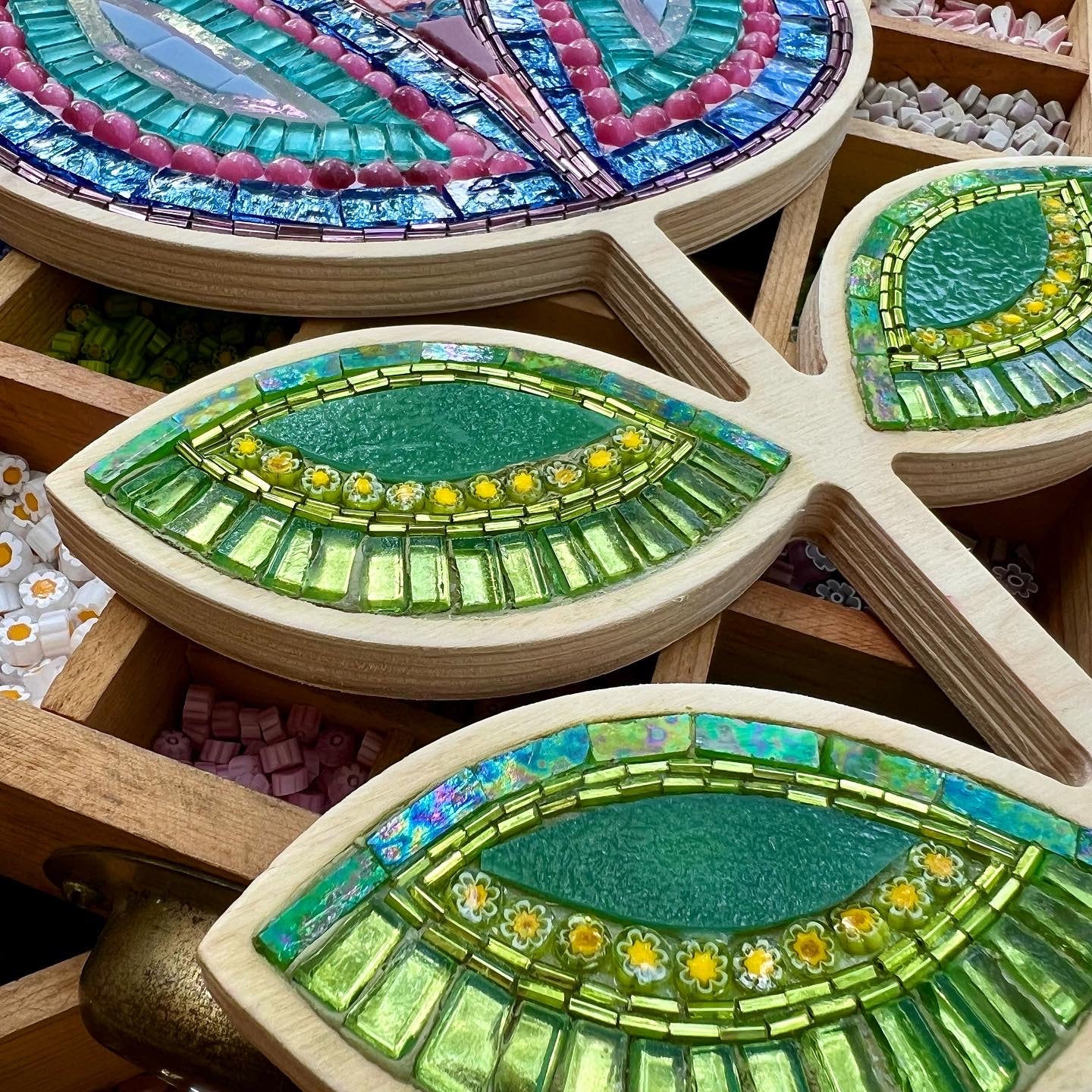 Sharra's Shapes | Flower Mosaic Frame