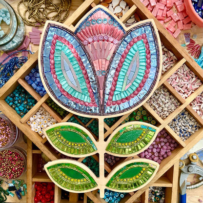 Tulip Mosaic Frame