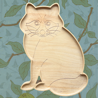 Raccoon Mosaic Frame